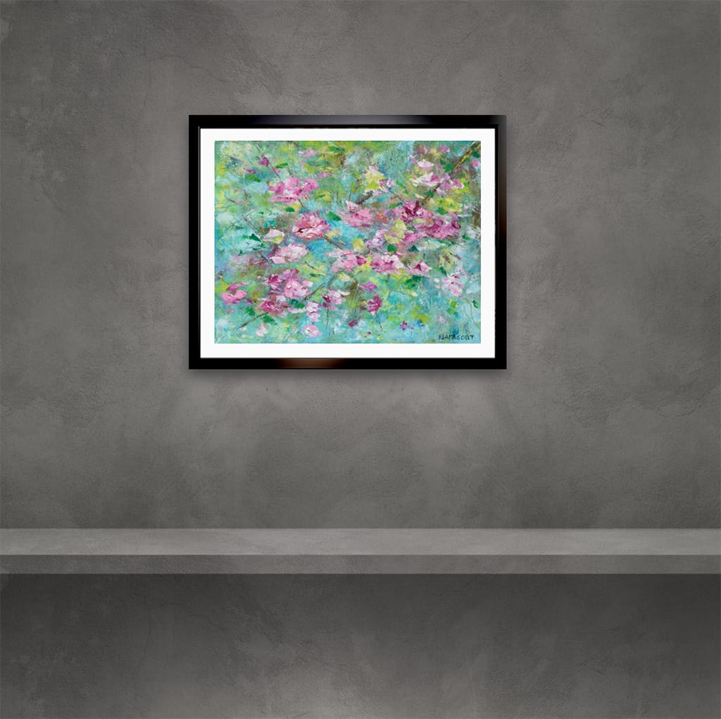 Blossoms in the Spring - 8" x 10" - Image 4