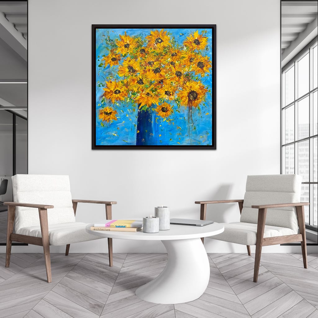 Summer Smile - 36" x 36" - Image 9